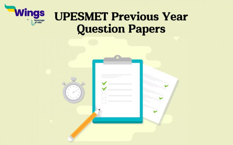 UPESMET Previous Year Question Papers