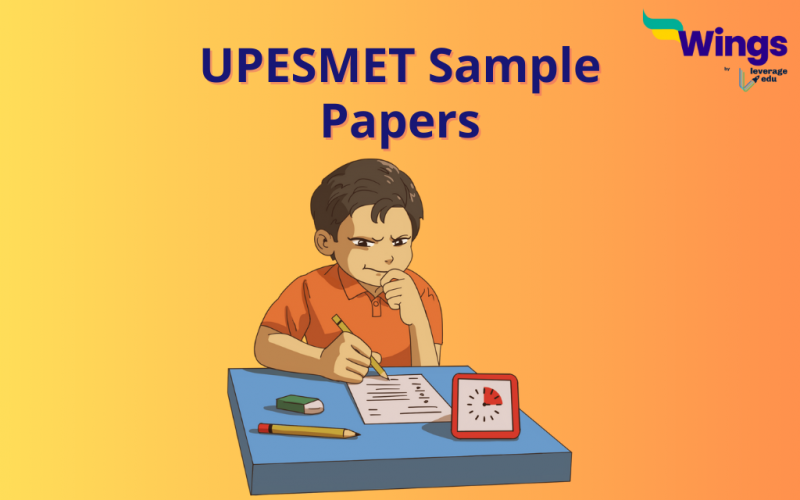 UPESMET Sample Papers