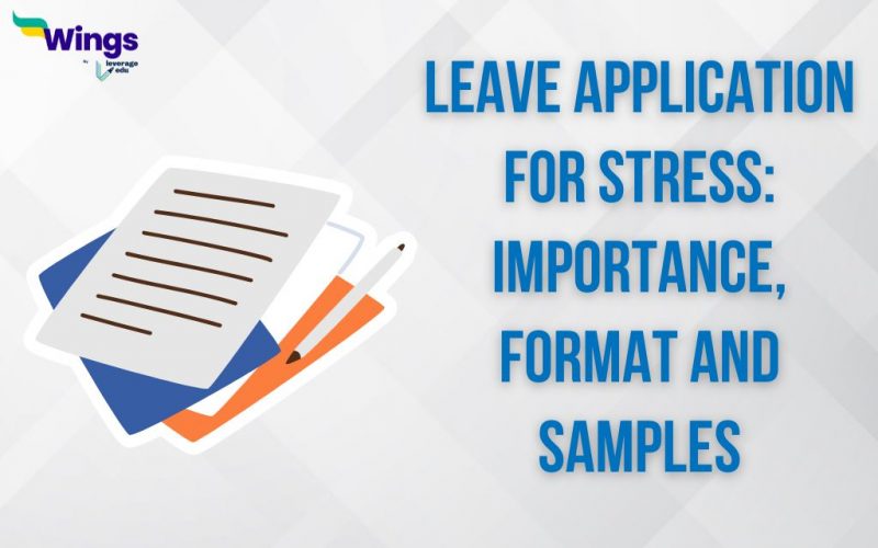 stress leave application