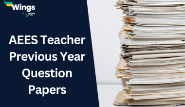AEES Teacher Previous Year Question Papers
