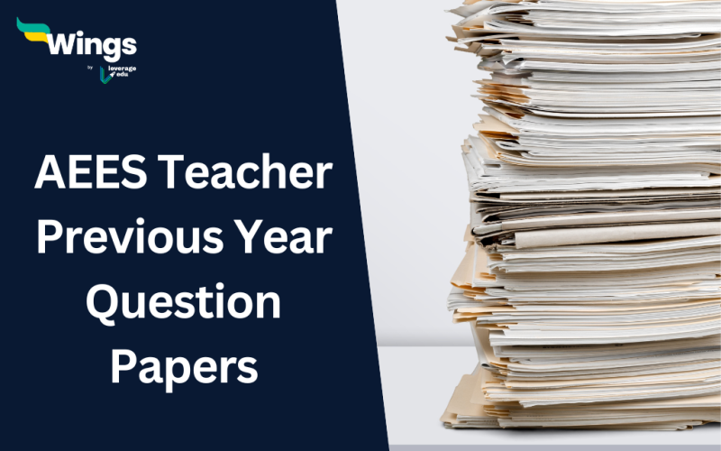 AEES Teacher Previous Year Question Papers