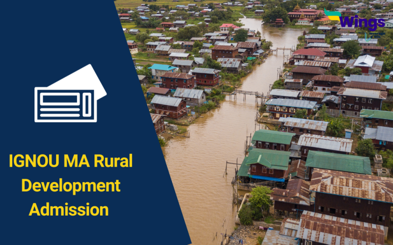 IGNOU MA Rural Development Admission