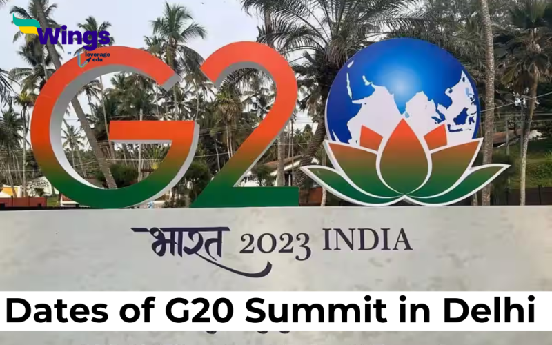 Dates of G20 Summit in Delhi 