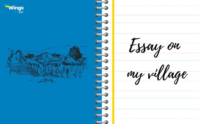 my village essay in english pdf