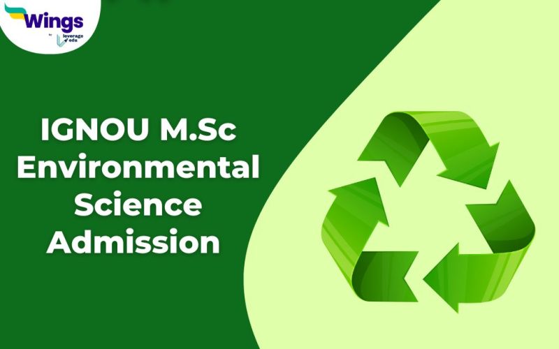 IGNOU M.Sc Environmental Science Admission