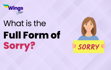 What is the full form of SORRY? | Leverage Edu