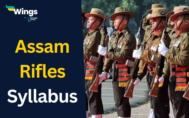 Assam Rifles Syllabus