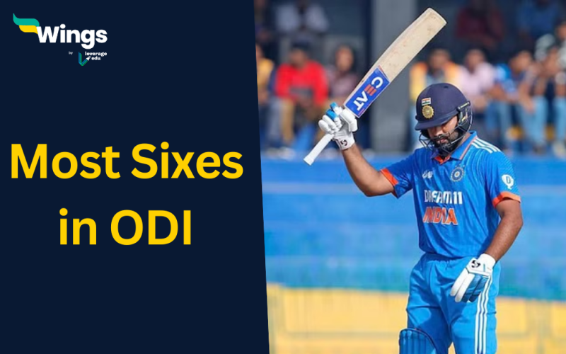 Most Sixes in ODI Cricket