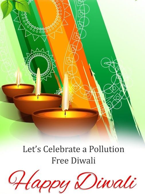 Pollution Free Diwali Poster