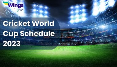 Cricket World Cup Schedule 2023
