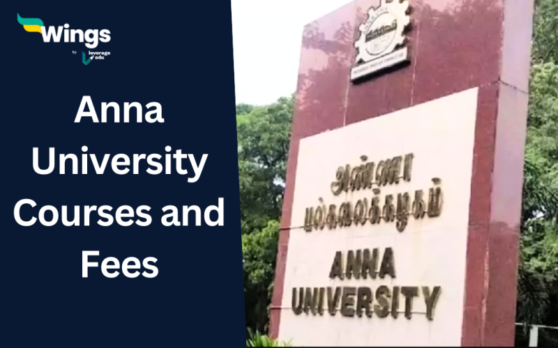Anna University Courses and Fees