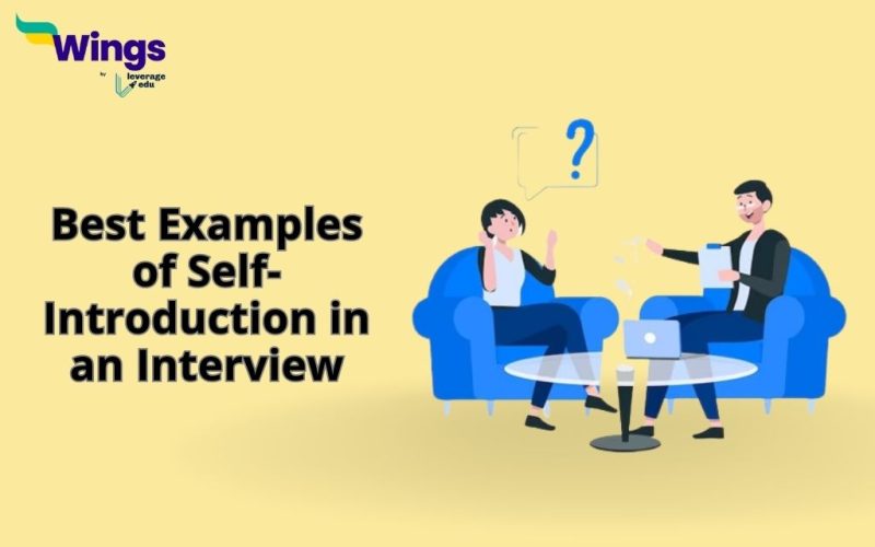 Best Examples of Self-Introduction in an Interview