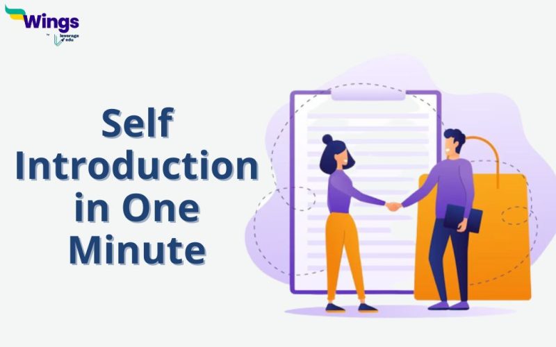 Self Introduction in One Minute