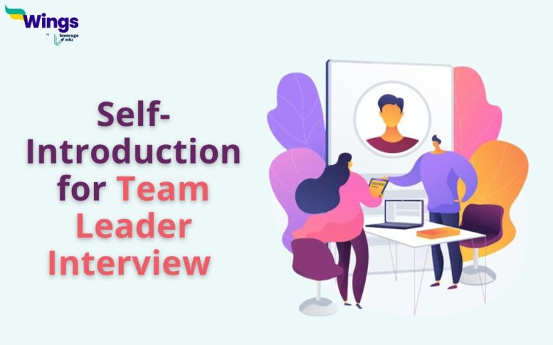 Self-Introduction for Team Leader Interview 