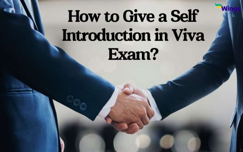 How to Give a Self Introduction in Viva Exam