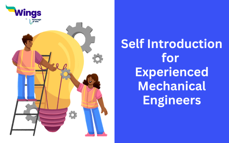 Self Introduction for Experienced Mechanical Engineers