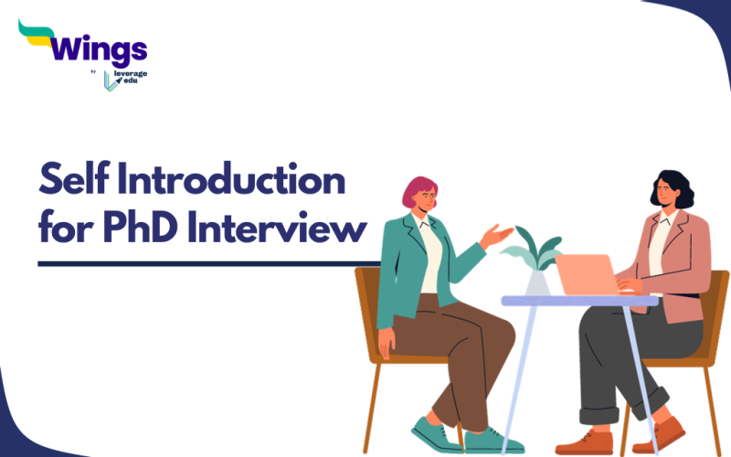 Self Introduction for PhD Interview