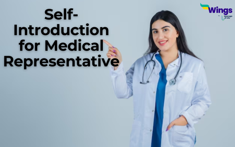 Self-Introduction for Medical Representative
