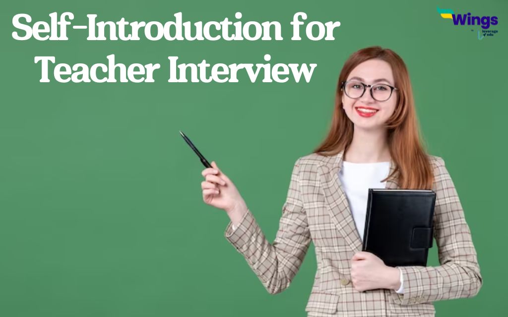 presentation for teacher interview