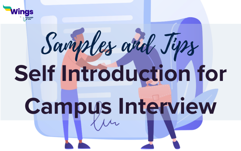 Campus Interview Self Introduction