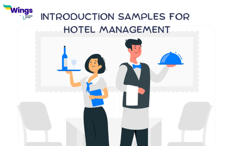 introduction sample for hotel management students
