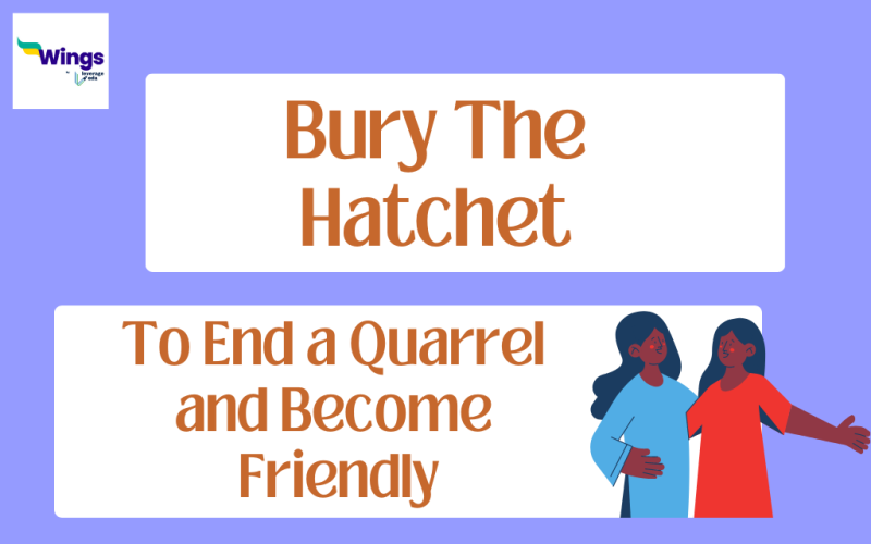 Bury The Hatchet Meaning