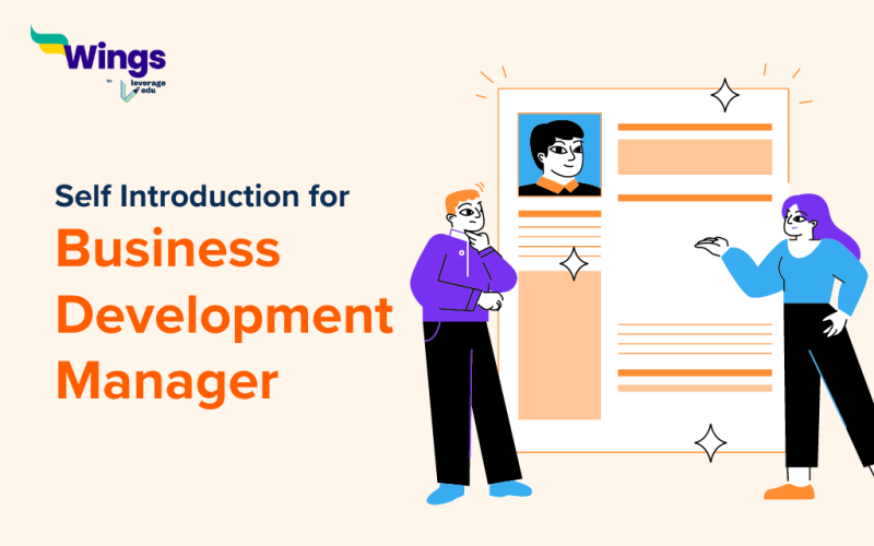 Self Introduction for Business Development Manager