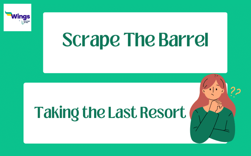 Scrape the Barrel