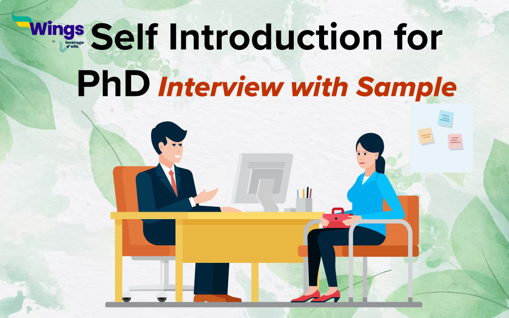 phd interview introduce yourself