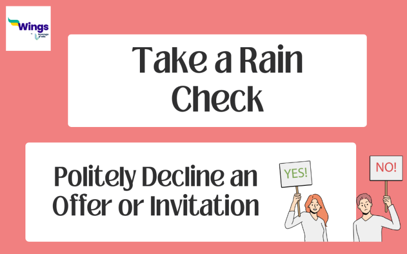 Take a Rain Check