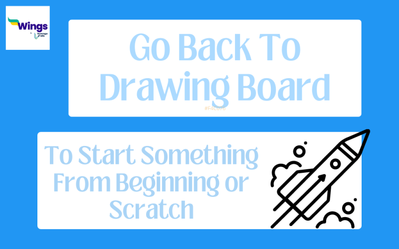 Go Back to Drawing Board