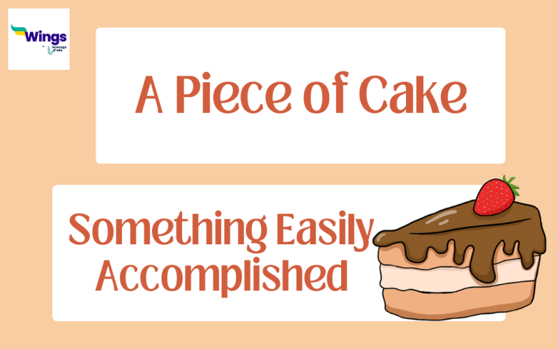 A Piece of Cake Meaning