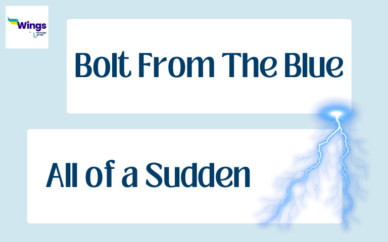 Bolt From The Blue Meaning