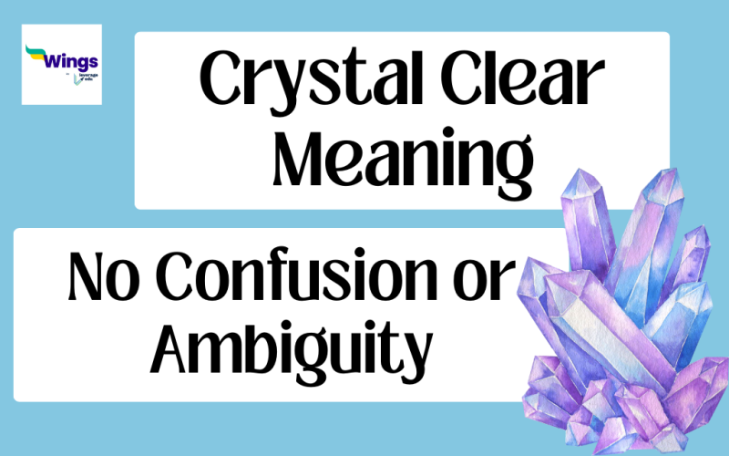 Crystal Clear Meaning