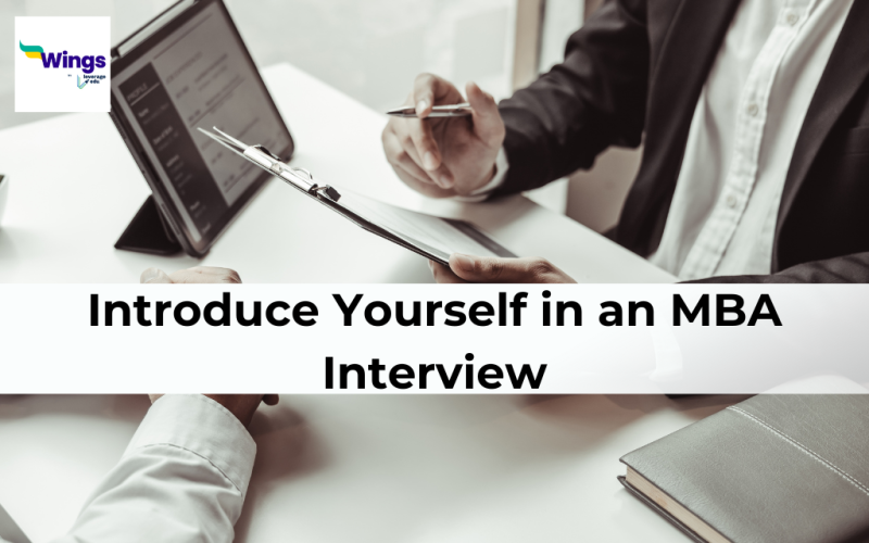 Introduce Yourself in an MBA Interview