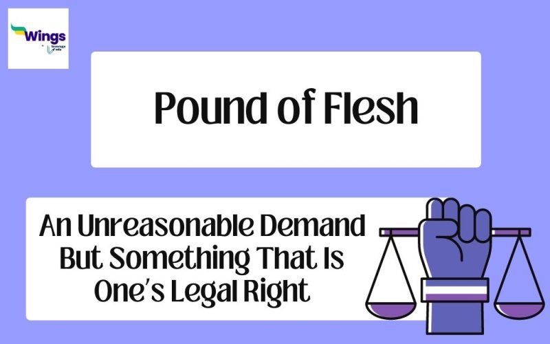 pound of flesh meaning