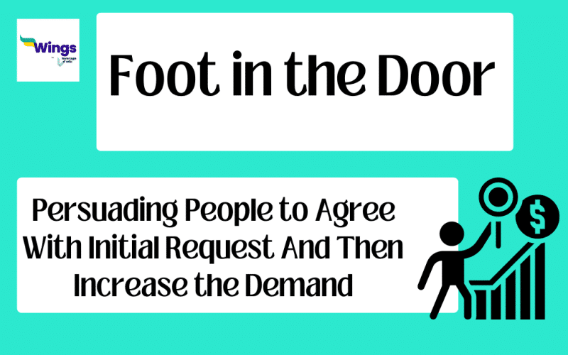 Foot in the door