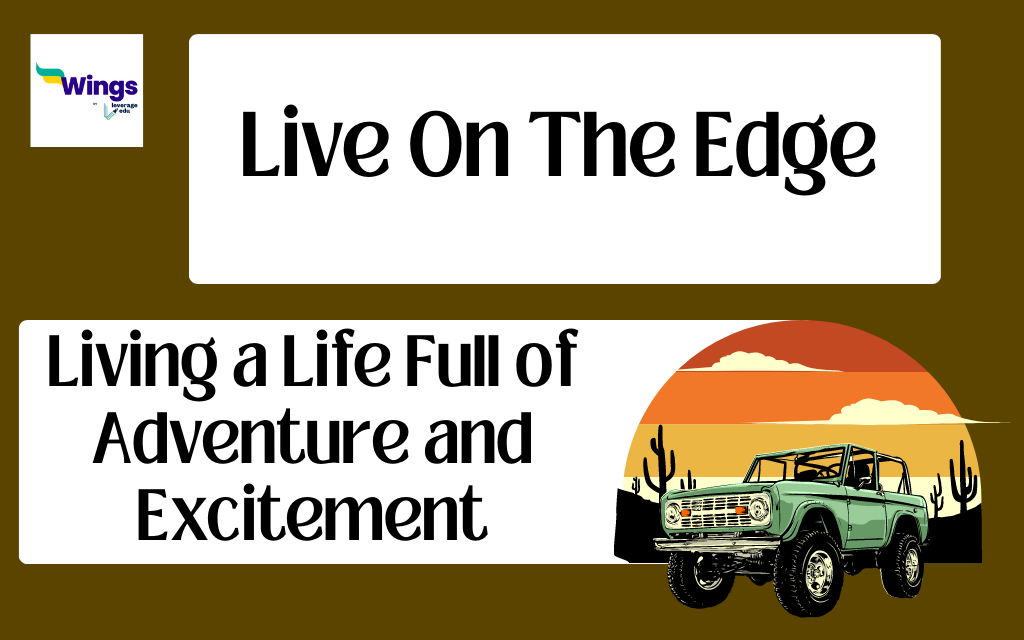 Live On The Edge Meaning, Usage With Examples