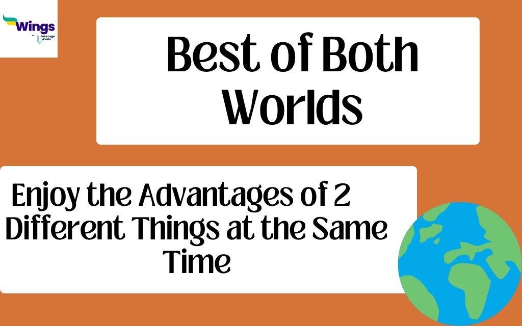 The Best of Both Worlds Meaning, Examples, Synonyms - Leverage Edu