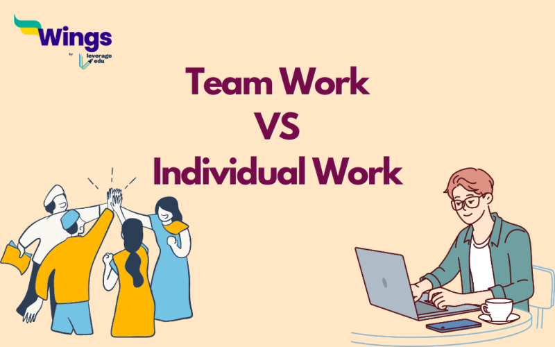 team work vs individual work