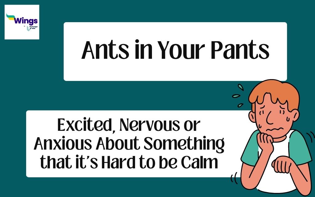 Idiom: ants in your pants