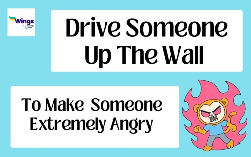 Drive Someone Up The Wall Idiom Meaning