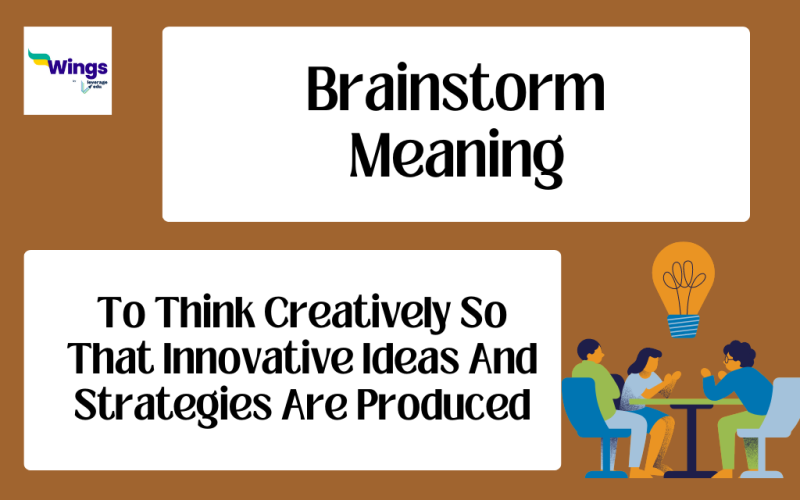 Brainstorm meaning