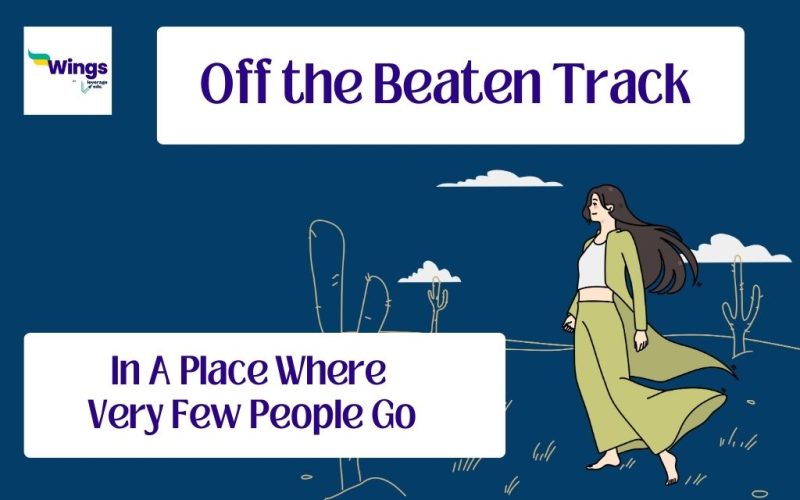 Off-the-Beaten-Track-idiom