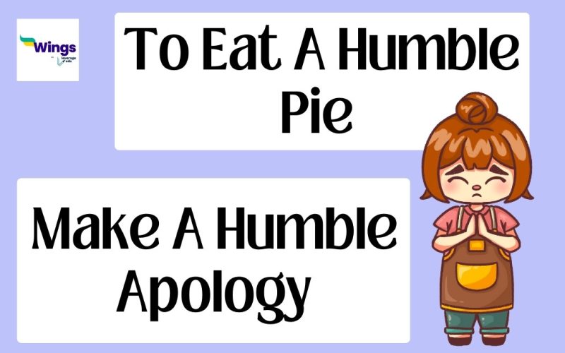 To Eat a Humble Pie Meaning