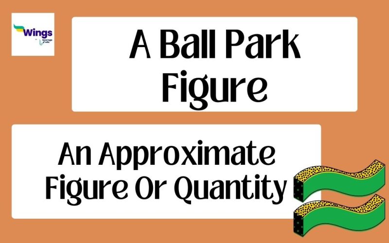 a ball park figure