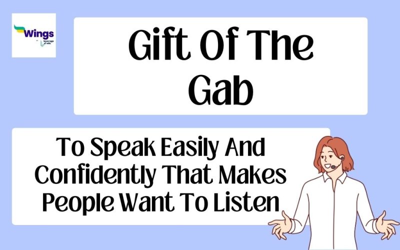 gift of the gab idiom
