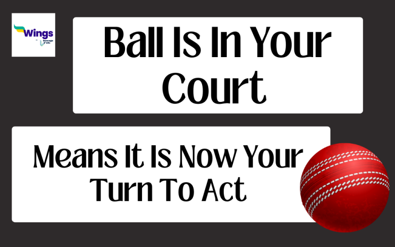Ball is in Your Court Idiom Meaning Examples Synonyms and Quiz