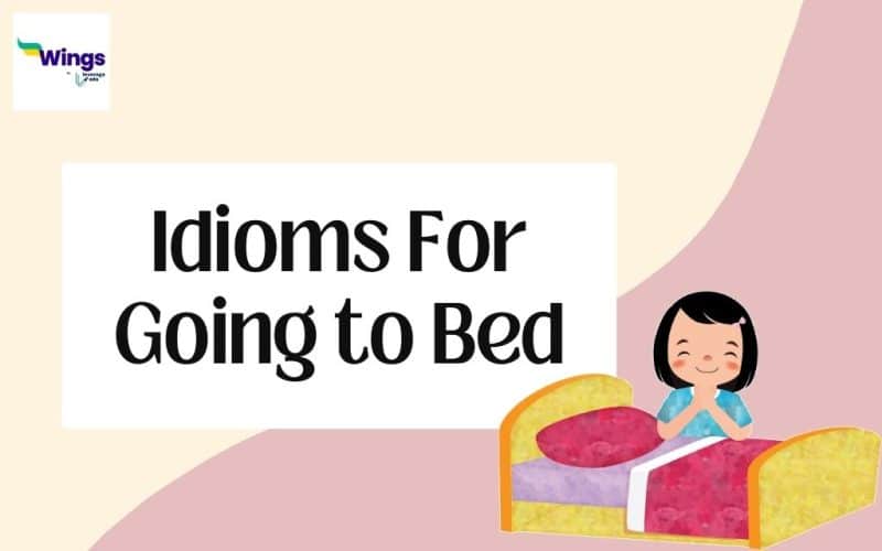 idioms-for-going-to-bed