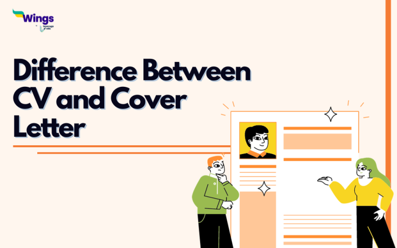 explain the difference between a cover letter and a cv